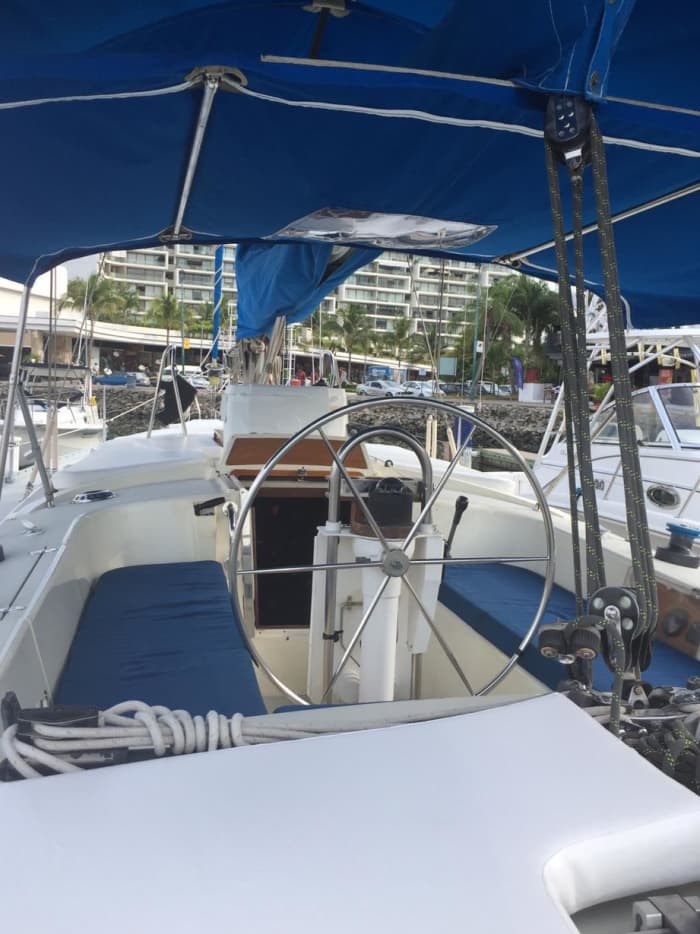 Een dagvullende zeiltocht op een zeilboot in Puerto Vallarta.