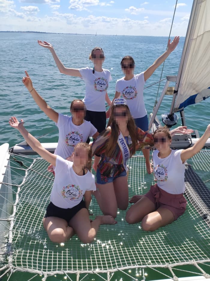 Ontdek L'Aiguillon-la-Presqu'ile op een catamaran voor een volledige dag