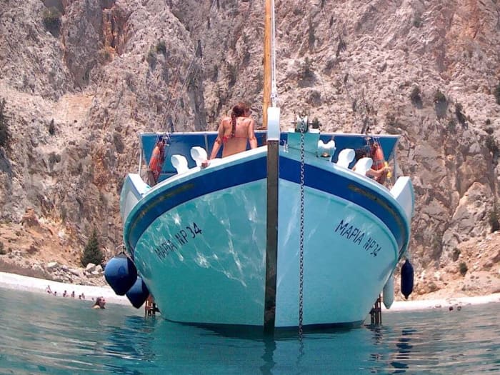 Njut av lite lyx på Ano Symi med en heldag på en gulet