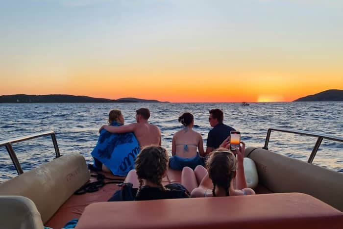 Onvergetelijke privécruise bij zonsondergang op onze luxe Conalgo 45!