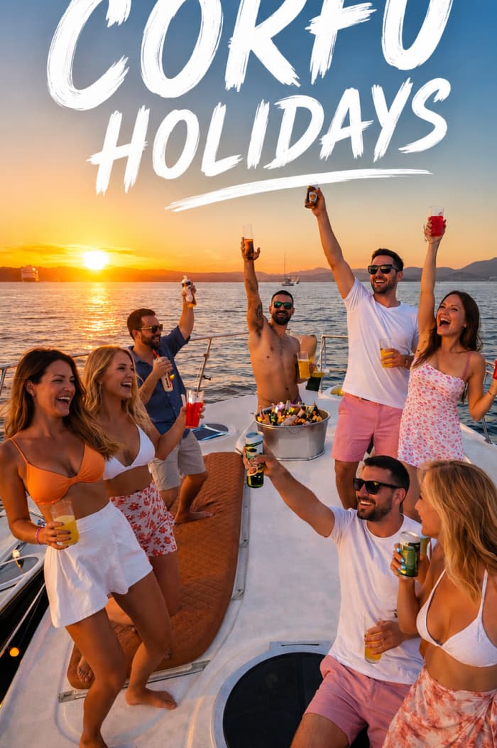 Full Day Cruise in Northern Corfu – A Premium Experience for Couples, Friends & Families