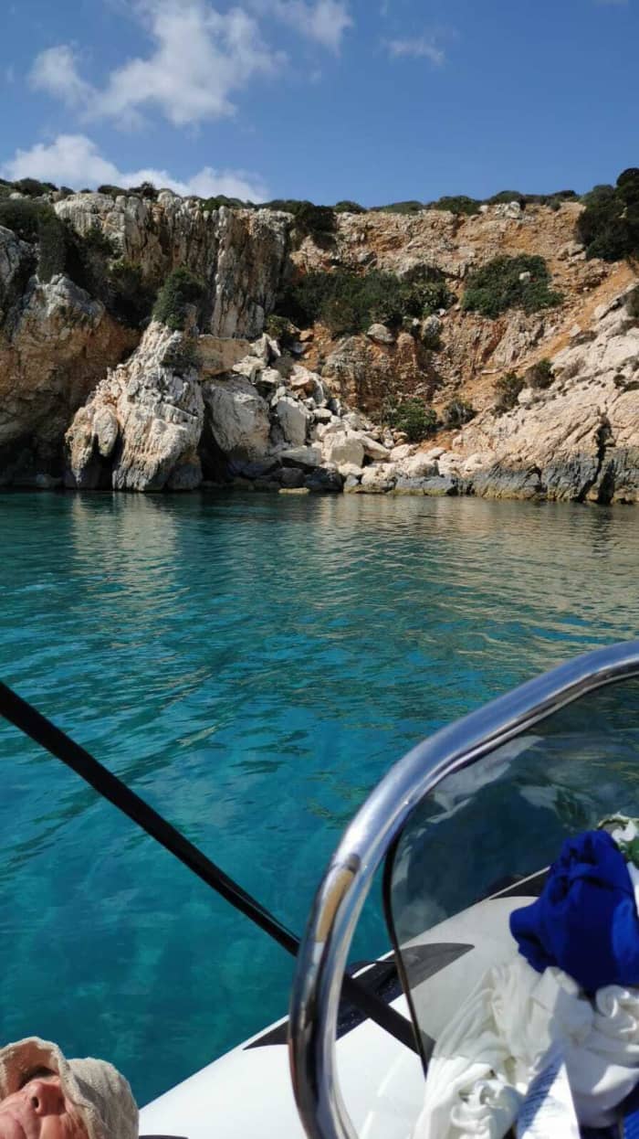 Discover Sant'Antioco on a full-day trip on a motorboat
