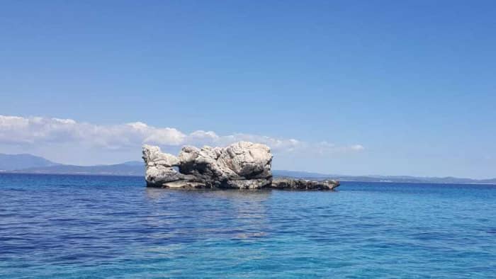 Discover Sant'Antioco on a full-day trip on a motorboat