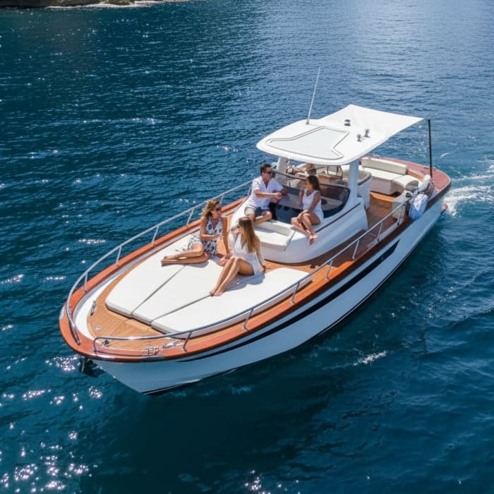 Location de bateau privé Libeccio 9.5 WA pour Capri et la côte amalfitaine