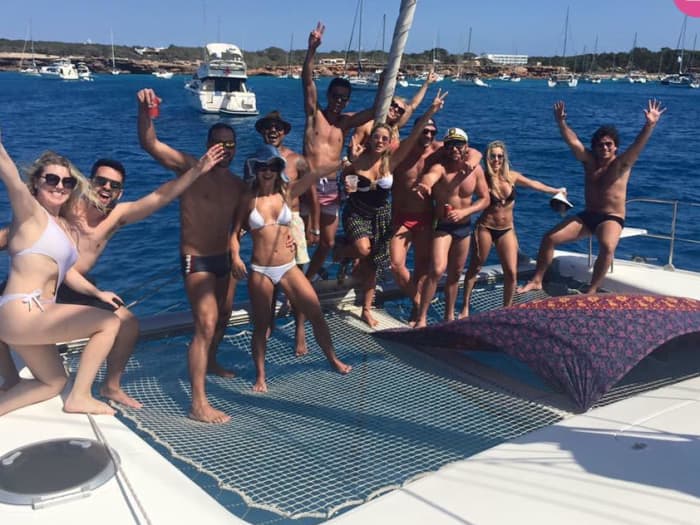 Catamaranverhuur van Ibiza naar Formentera