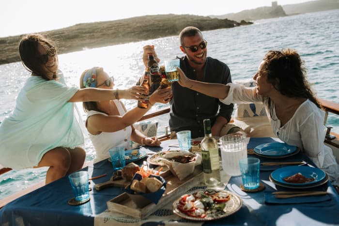 Explore Mahón by boat: A full day on the water aboard a motorboat