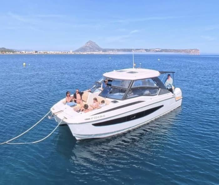 9-hour motor catamaran charter