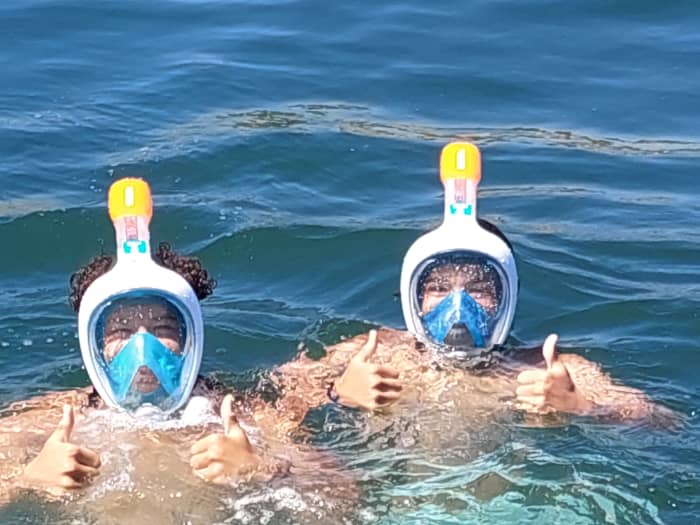Excursion privée de luxe à la journée – Boissons, collations, planches de paddle, kayak et équipement de plongée avec tuba inclus.