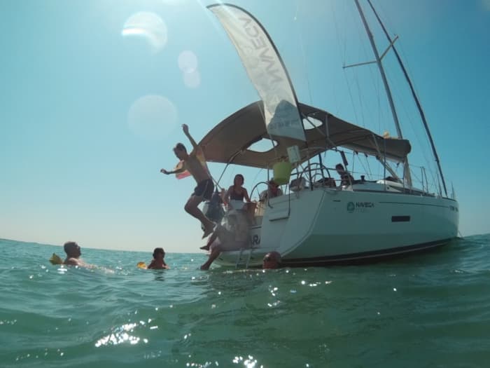 Set your course for joy: A full day of authentic sailing in Chipiona on a sailboat