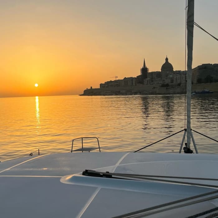 Sunset Catamaran Cruise: Breathtaking Views of St. Paul’s Bay, Valletta & Three Cities