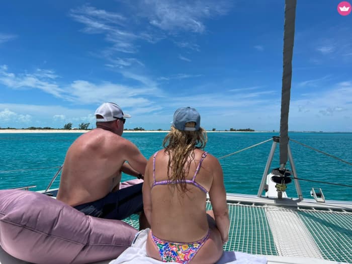 Aventura en catamarán: explorando Grace Bay, Iguana Island, Half Moon Bay y más
