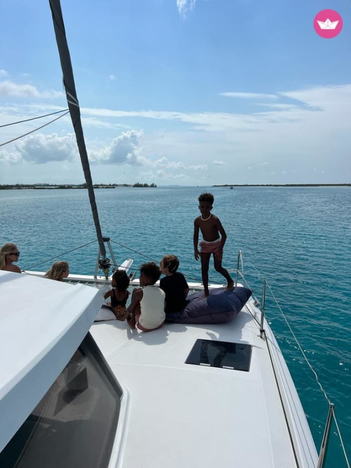 Aventura en catamarán: explorando Grace Bay, Iguana Island, Half Moon Bay y más