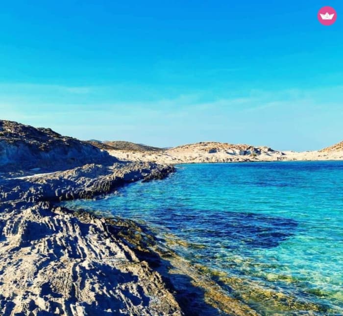 Antiparos Sea Caves & Despotiko Boat Tour from Paros