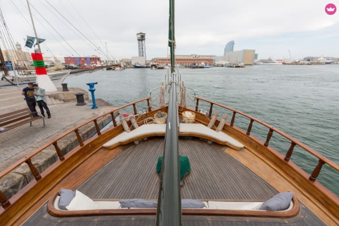 3-timmars rundtur i Barcelona på en traditionell skonare