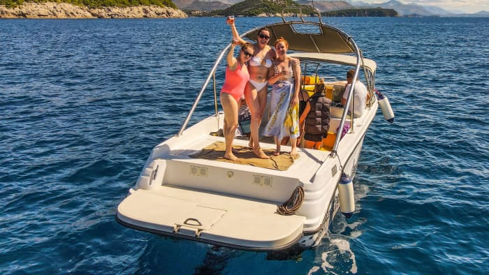 Discover the Croatian Coast on a Motorboat : Full Day
