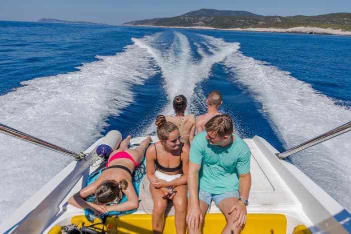 Discover the Croatian Coast on a Motorboat : Full Day