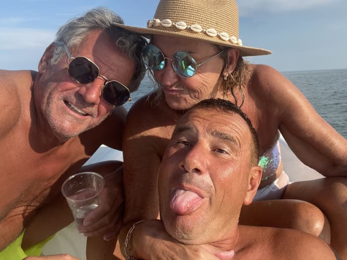 Ein Tag in Cesenatico auf einem Motorboot