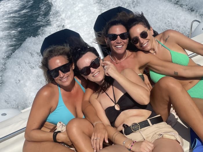 Ein Tag in Cesenatico auf einem Motorboot