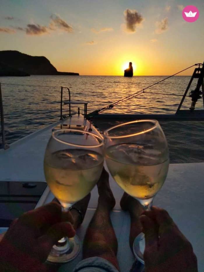 Location de catamaran à Majorque à la journée avec équipage et itinéraire personnalisé
