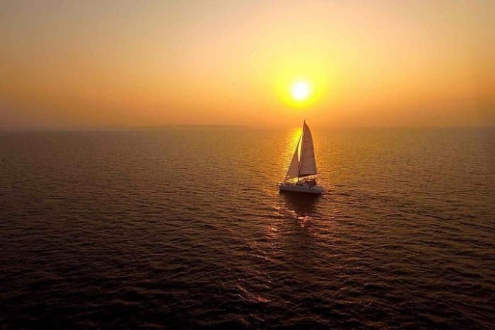 Romantic 3.5-Hour Sunset Cruise in Rhodes