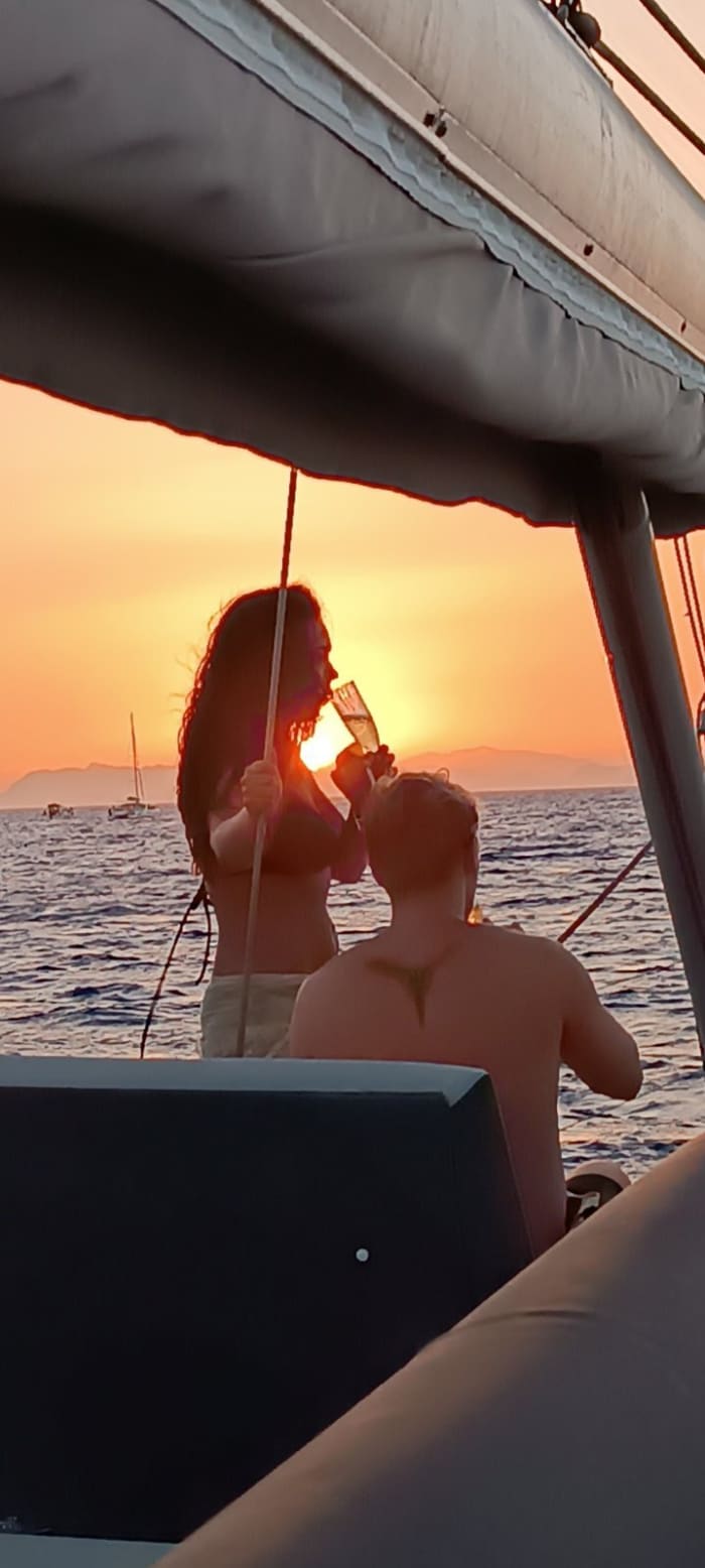 Romantic 3.5-Hour Sunset Cruise in Rhodes