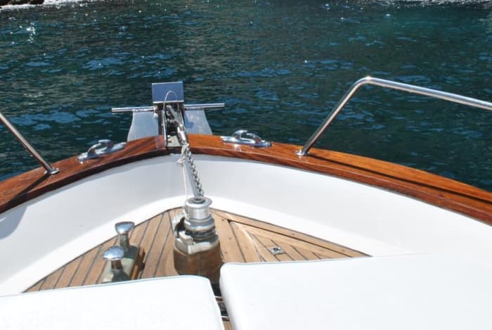 One day in Sorrento on a motorboat