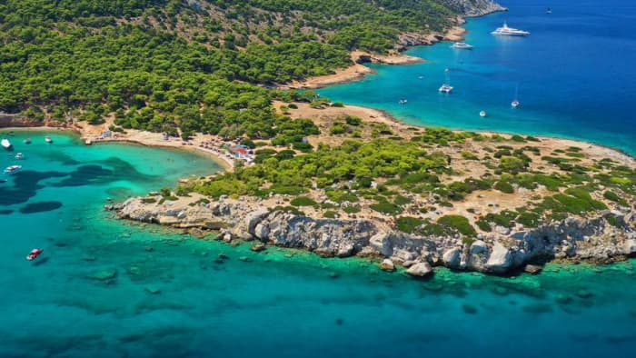 Saronic Gems: excursion d'une journée à Égine et Agistri au départ d'Athènes