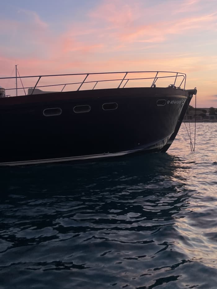 Ibiza golden sunset