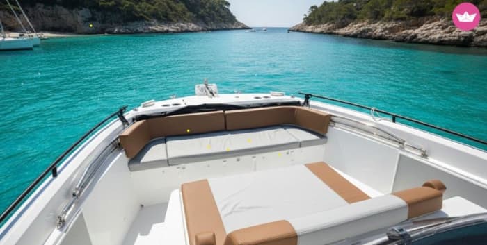 Privé boottocht bij zonsondergang met cava 🍾 | ALL-INCLUSIVE (schipper + brandstof) – 2 uur in Palma
