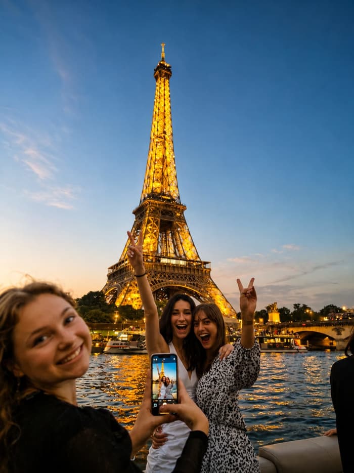 Private boat trip on the Seine departing from the Louvre