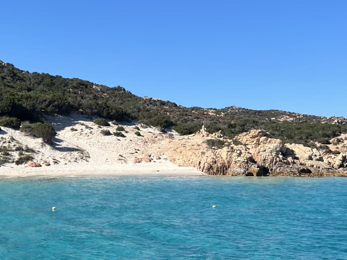 Private boat tour of the La Maddalena archipelago