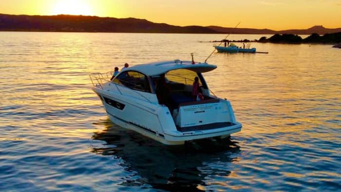 Luxury private boat tour of the Maddalena Archipelago from Poltu Quatu