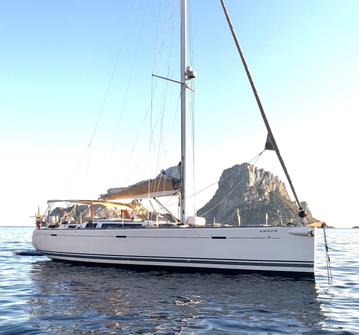 Zonsondergang op een exclusieve zeilboot. Privé-ervaring in Valencia.
