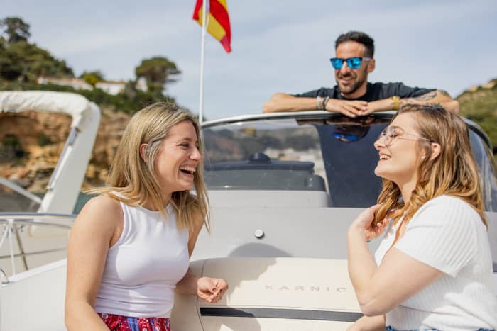 Relax on a motorboat in Xàbia for 4 hours