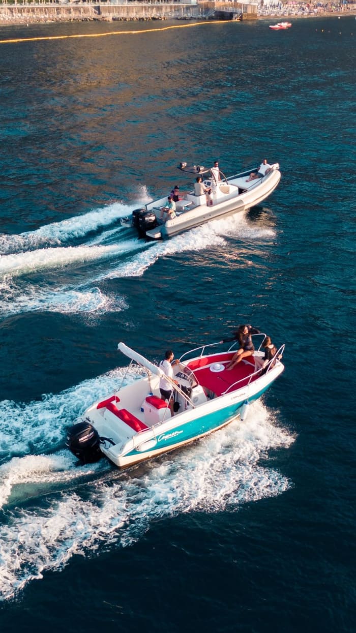 Paseo en barco por la costa de Amalfi – Salida desde Positano