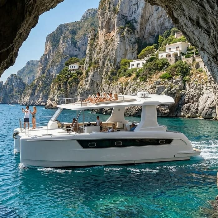 Luxury Catamaran Charter | Amalfi Coast & Capri | Up to 20 Guests
