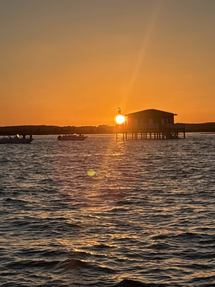 A boat trip, with tasting, bird island or around the bay; also shore fishing and private line fishing