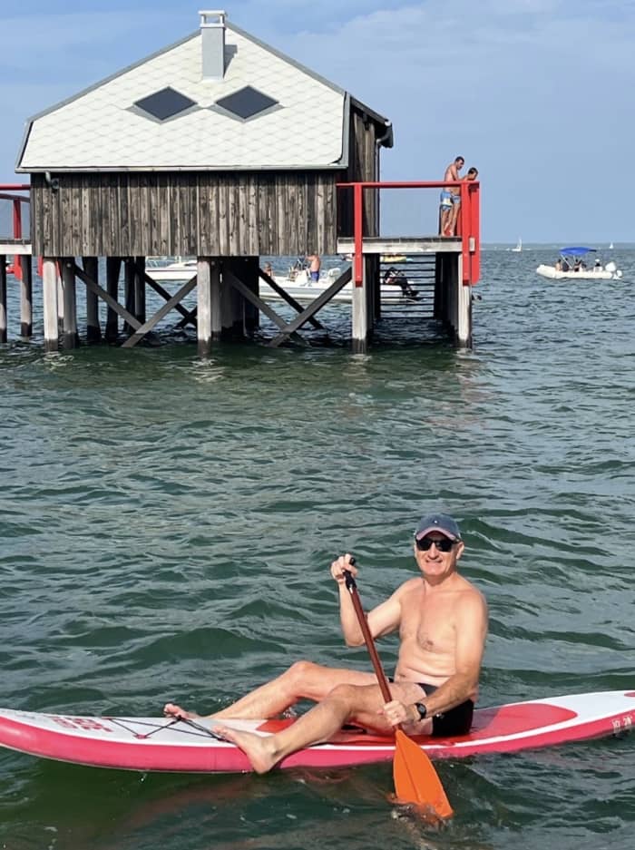 A boat trip, with tasting, bird island or around the bay; also shore fishing and private line fishing