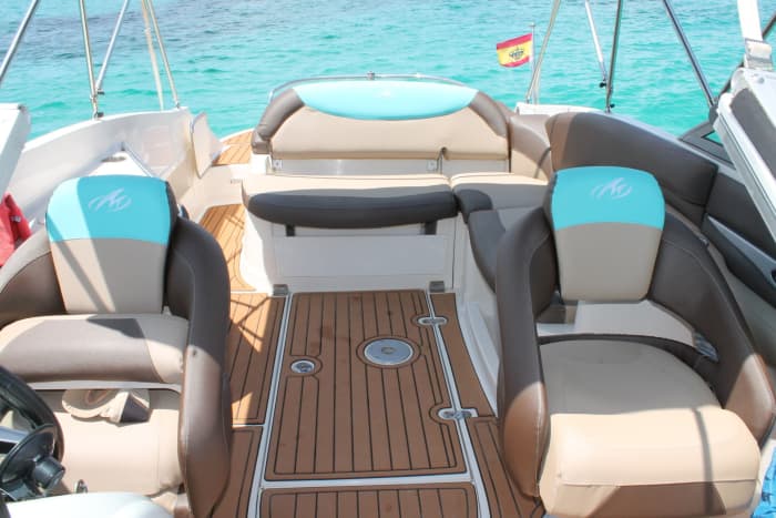 Explore Ibiza by boat: A full day on the water aboard a motorboat