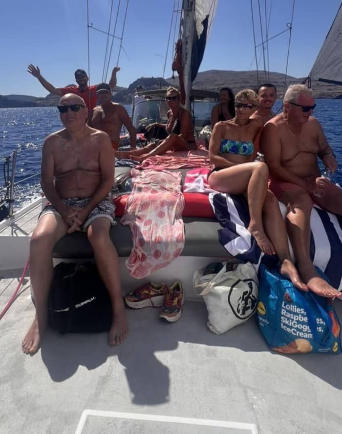 Enjoy a full day of sailing in Lindos on a sailboat
