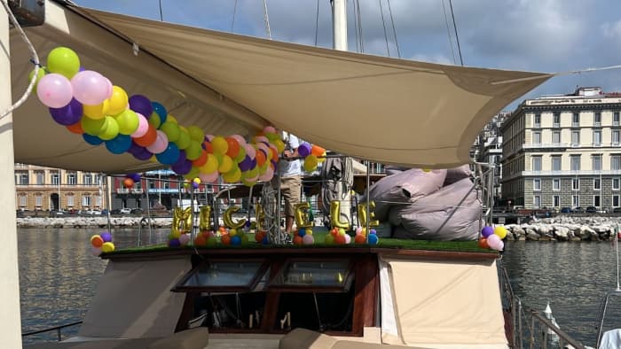 Private Party auf einer Gulet