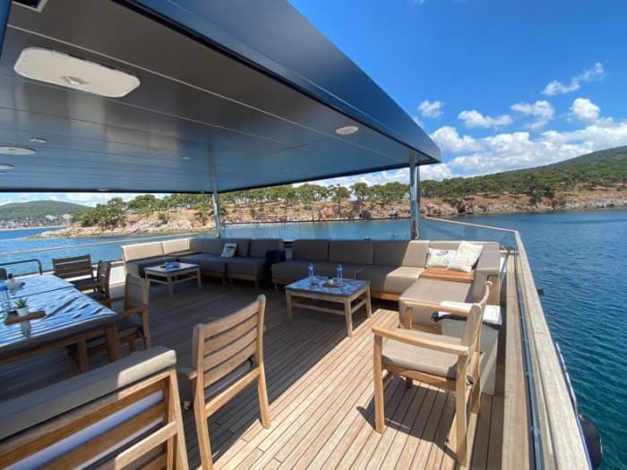 Luxe catamaranervaring in Bodrum – hele dag
