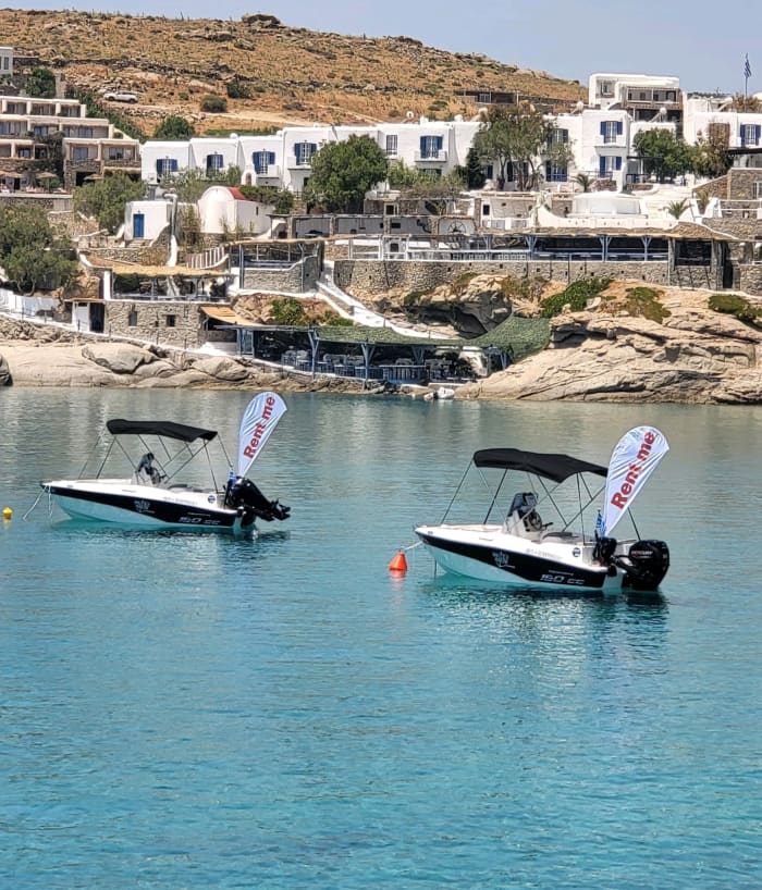 Mykonos Boat Rental – Easy Self-Drive Boat | No License Needed