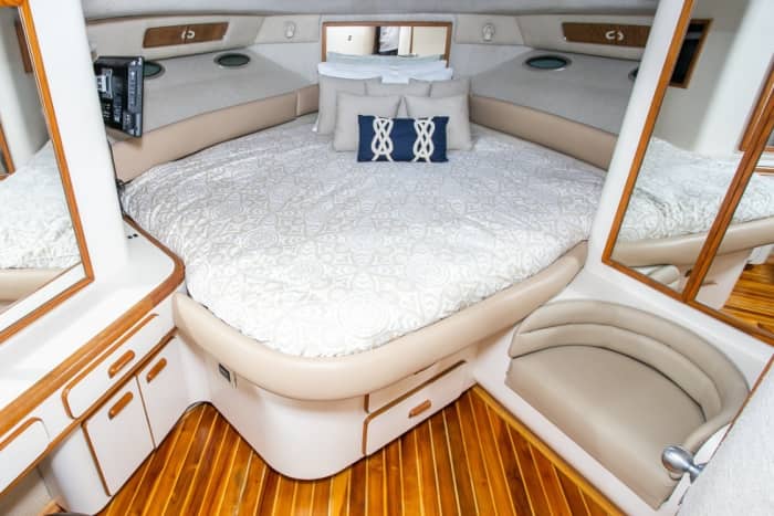 Half-day trip in Playa Panama on a motor yacht