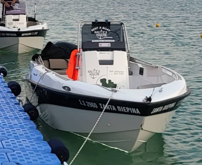 Free licences Half-Day Boat Rental – Easy Self-Drive Mykonos