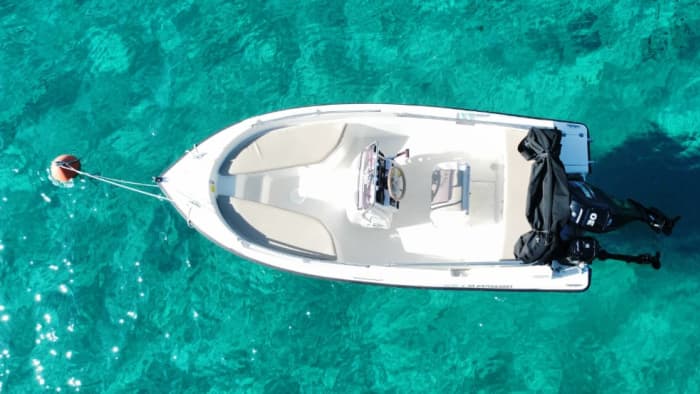 Free licences Half-Day Boat Rental – Easy Self-Drive Mykonos
