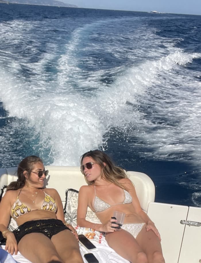 3h30 de sol em Nice num barco a motor
