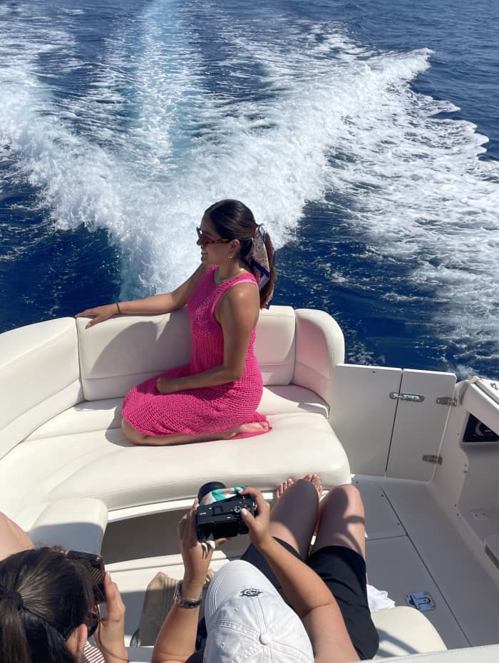 3h30 de sol em Nice num barco a motor