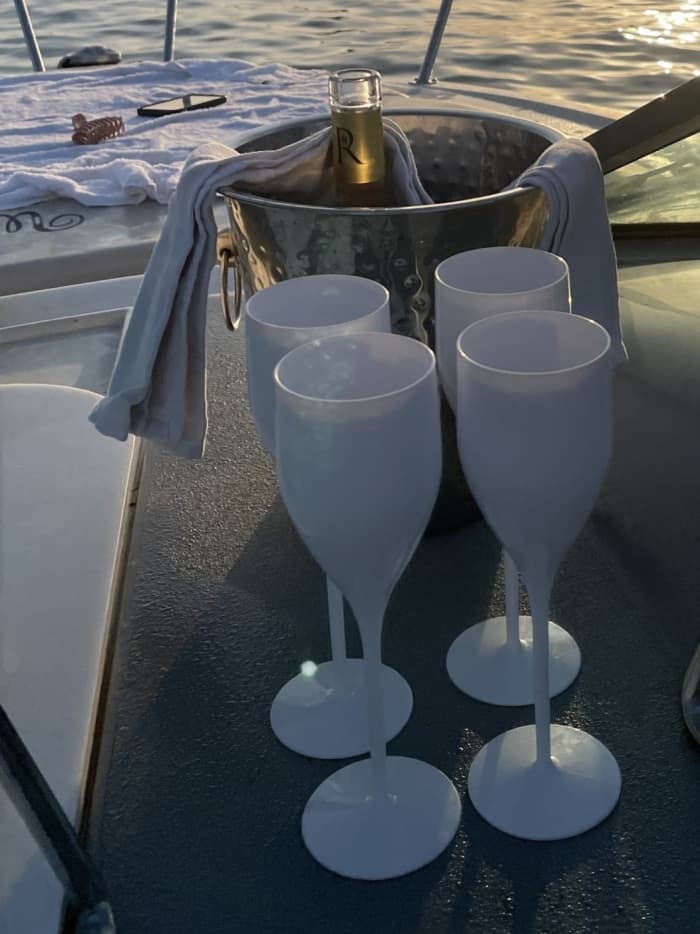3h30 de sol em Nice num barco a motor