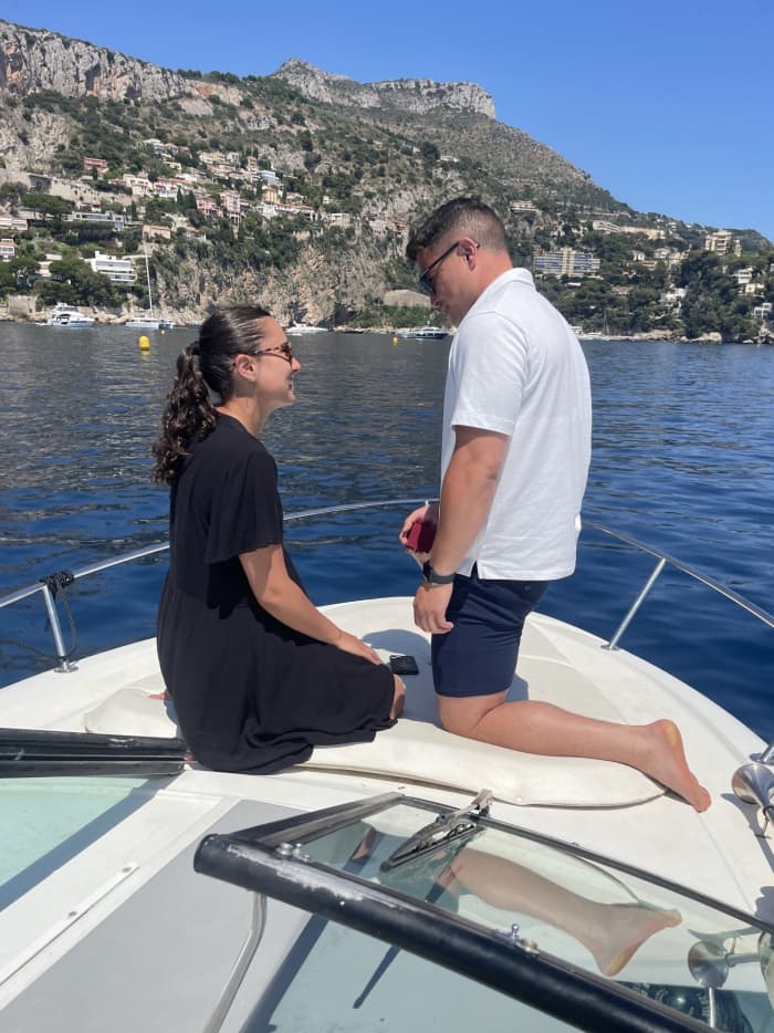 3h30 de sol em Nice num barco a motor